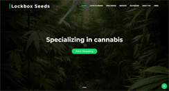 Desktop Screenshot of lockboxseeds.com